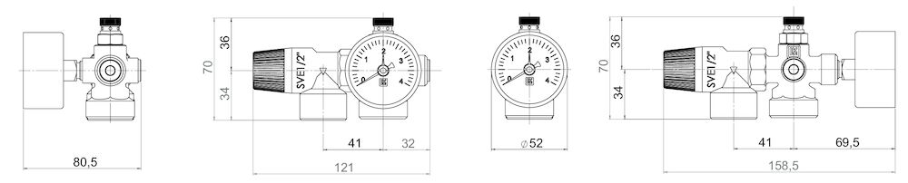LK Armatur LK 925 Maßzeichnung