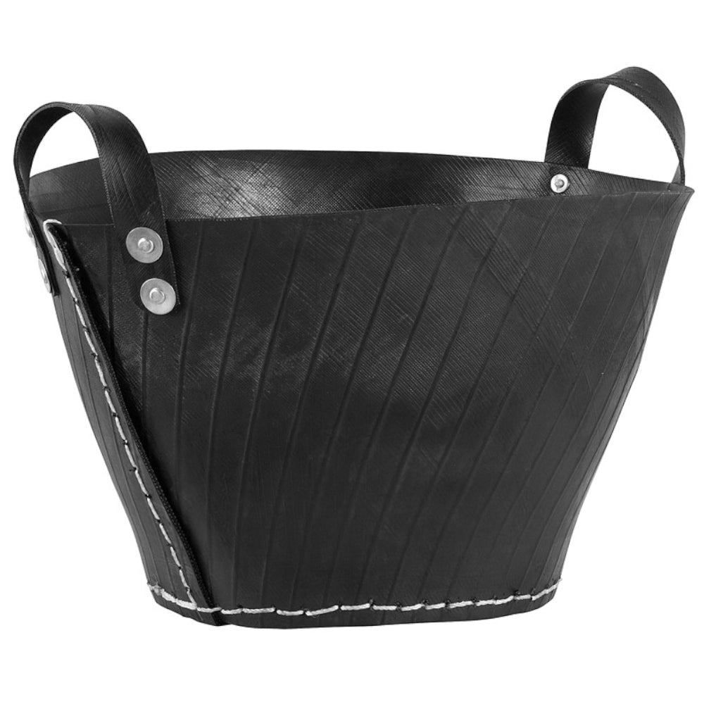 TermaTech | Holzeimer ''Reifen'' | 300×500 mm | Schwarz