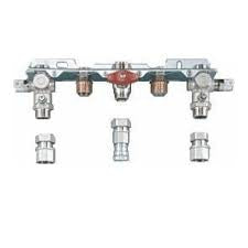 Montageanschlussplatte für Speicheranschluss komplett für Erd- und Flüssiggas, für Aufputz, Nr.993