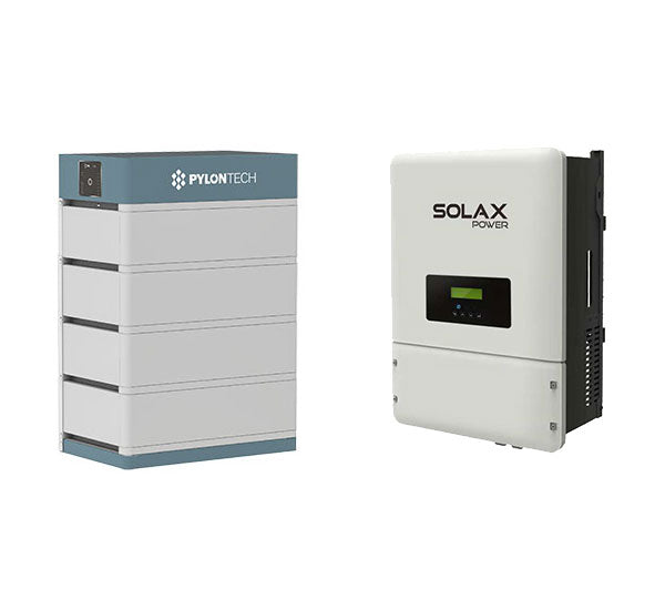 PylonTech Speicher & Solax X3 Hybrid 5.0-T Speicher Set | 12,4 kWh