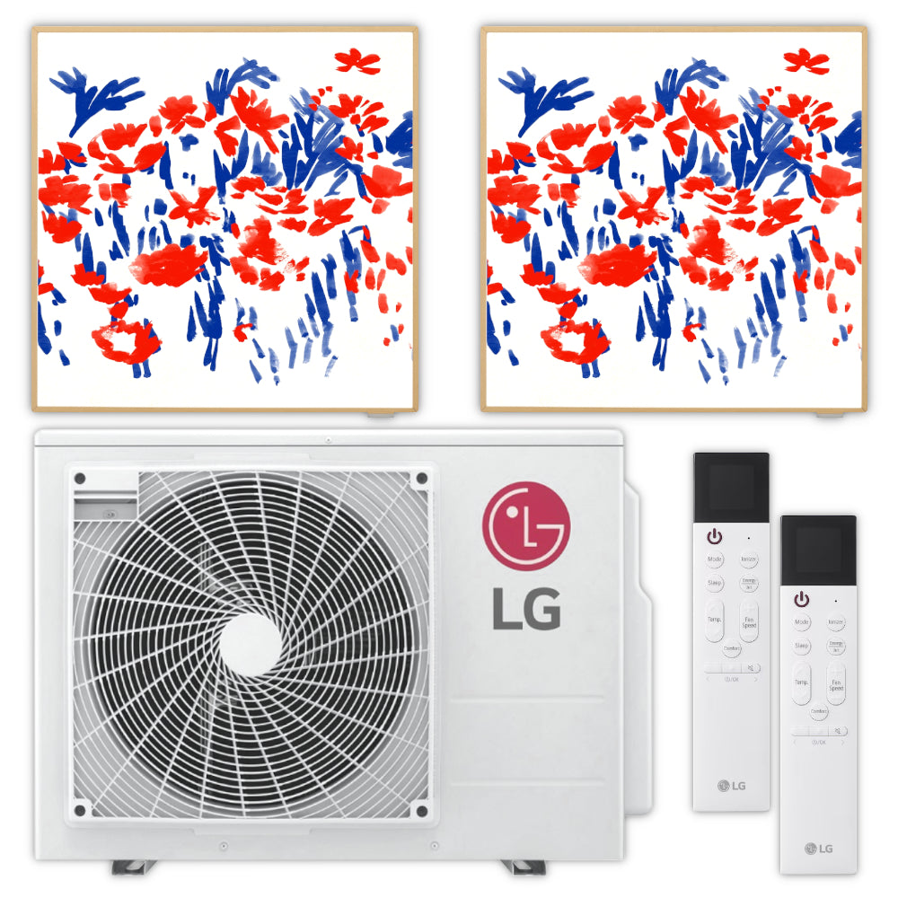 LG Multisplit Klimaanlage Set ARTCOOL GALLERY | 2,6 kW + 2,6 kW | Klimaworld.com