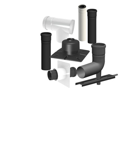 Jeremias Abgassystem Brennwertgeräte Set Ø 80/125 mm