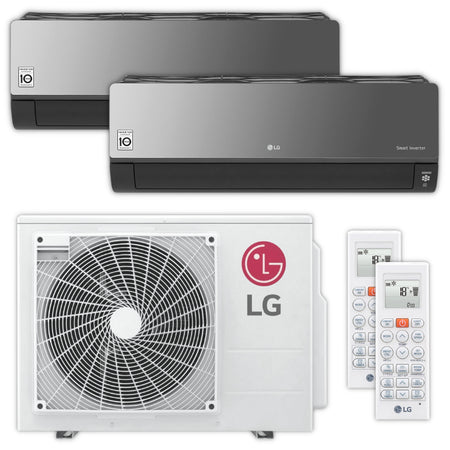 LG Multisplit Klimaanlage Set ARTCOOL ENERGY | 2,1 kW + 5,0 kW