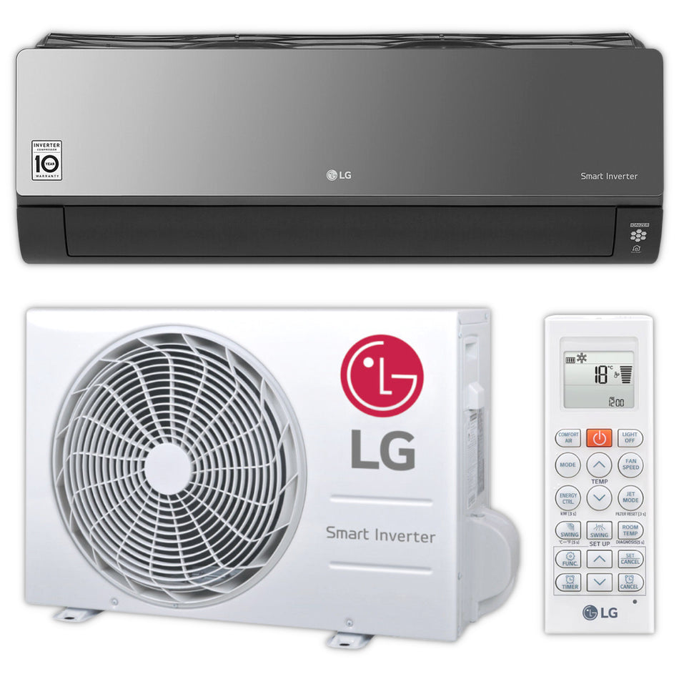 LG Split Klimaanlage Set Artcool Energy AC18BK | 5,0 kW