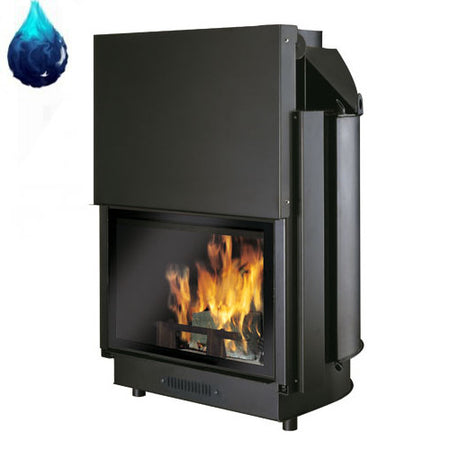 Wasserführender Kamineinsatz Edilkamin Acquatondo PLUS 29 28kW 