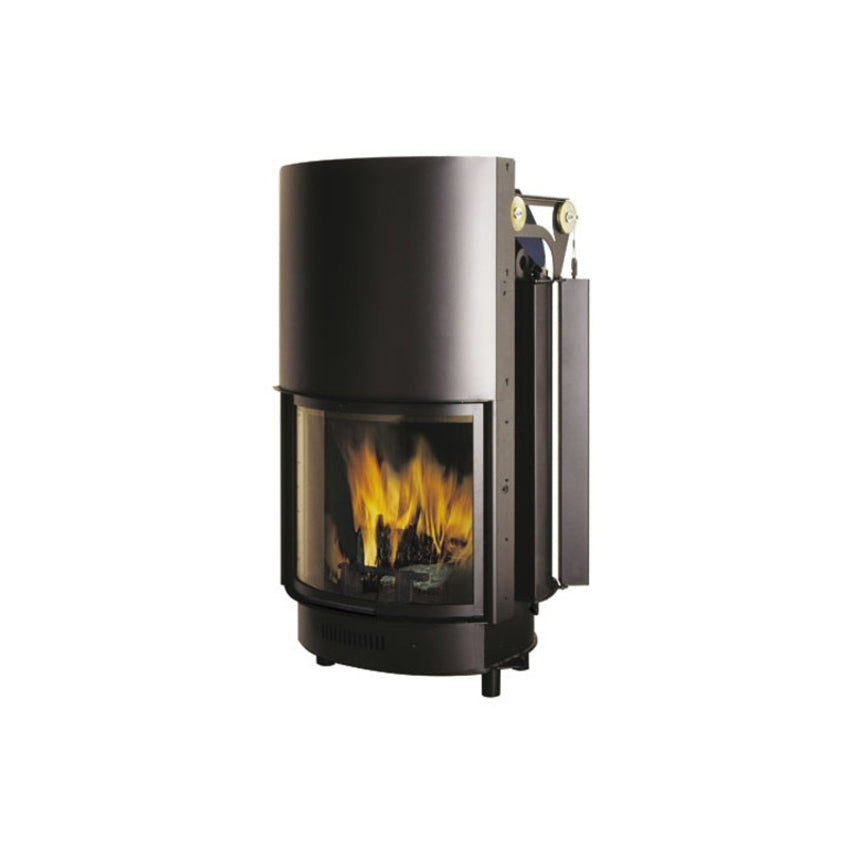 Edilkamin wasserführender Kamineinsatz Acquatondo 22 Sphärisch | 23kW