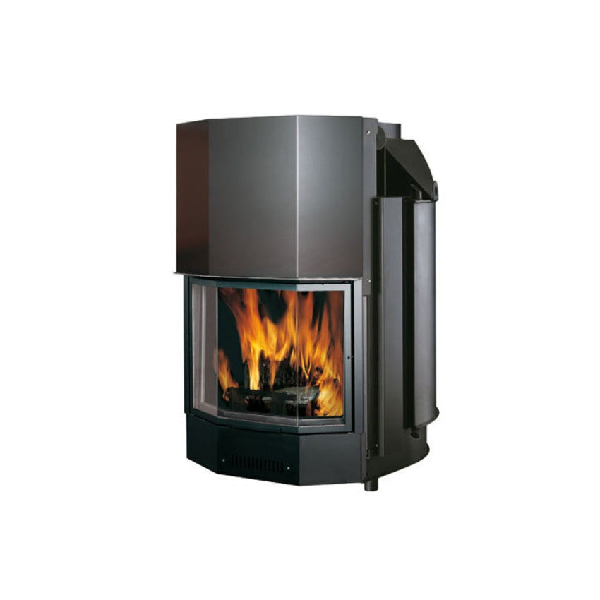 Edilkamin wasserführender Kamineinsatz Acquatondo Prismatico 29 28,1kW