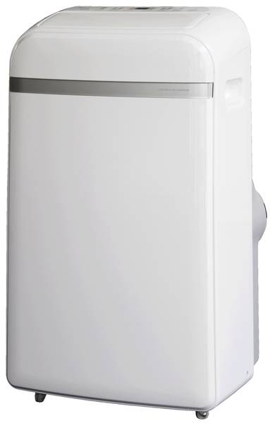 Mobiles Klimagerät Midea Mobile 35 HP mit Abluftschlauch silber/weiß