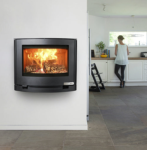 Aduro 15.2 Kaminofen Wandmontage Ambiente | Klimaworld