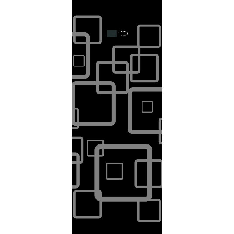 Aguro Vers. 3 - Glas mit Quadraten