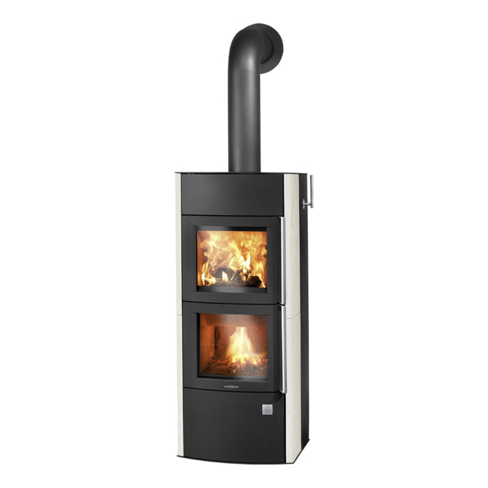 ORANIER | Aiolos Kalkstein Bianco, Korpus Stahl Schwarz