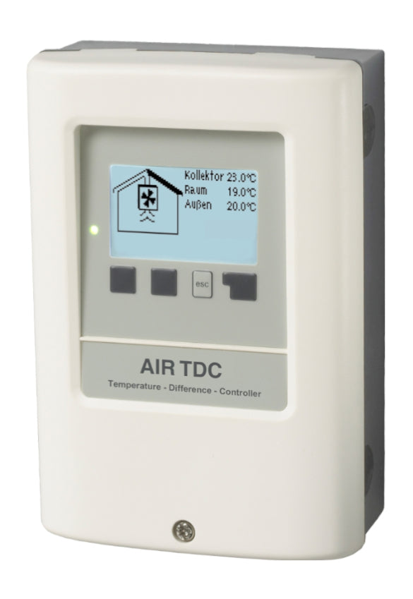 Sorel Solarregler für Luftkollektoren | AIR-TDC | ohne Fühler 