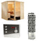 Sentiotec Sauna Komplettset Alaska Corner | ARI | 5 Pers.