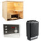 Sentiotec Sauna Komplettset Alaska View | Saunaofen 100 E | 5 Pers.