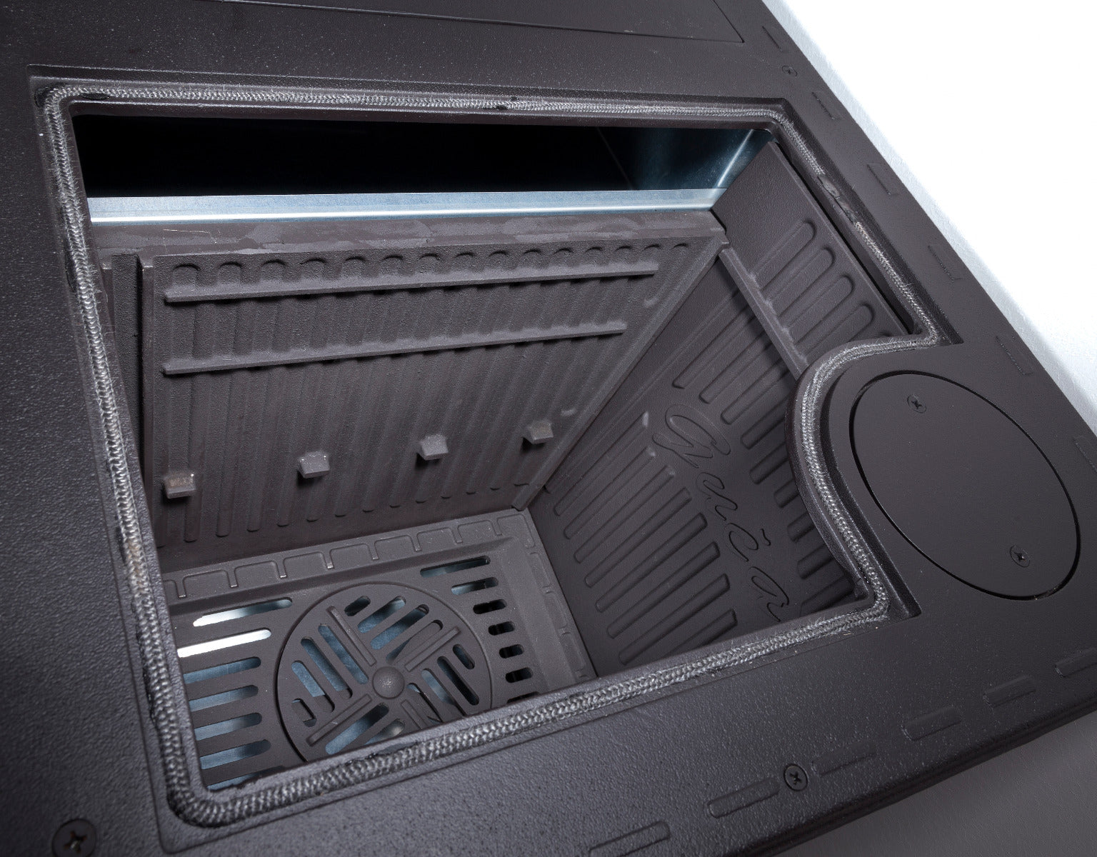 Globefire Alhena Küchenofen Créme Detail