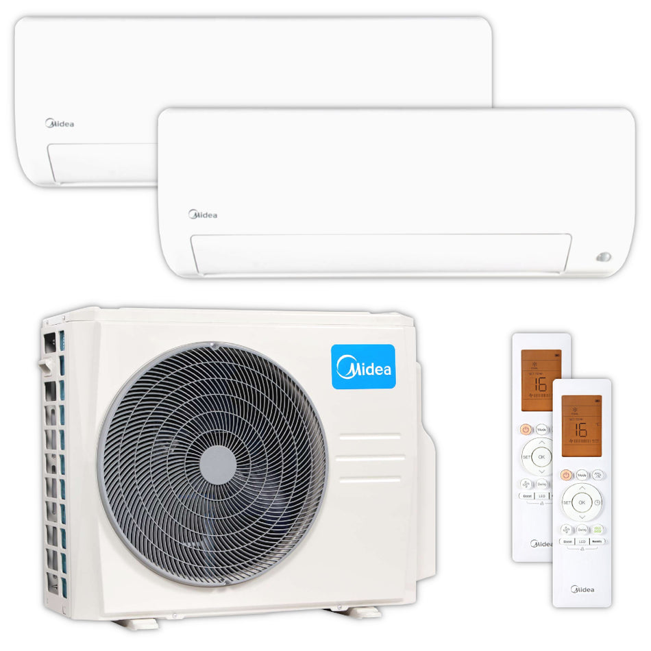 MIDEA | Klima-Set ALL EASY PRO | 2,7 kW + 2,7 kW