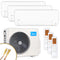 MIDEA | Klima-Set ALL EASY PRO | 3 × 3,5 kW | Quick-Connect