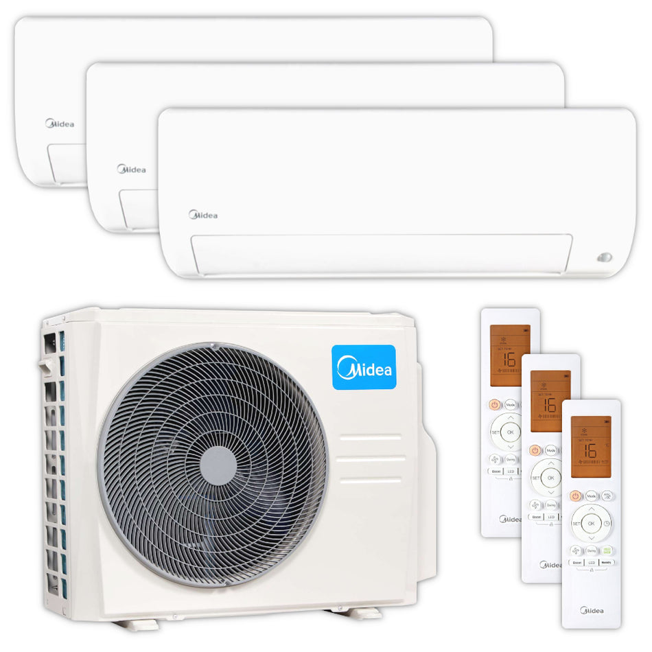 MIDEA | Klima-Set ALL EASY PRO | 3 × 2,7 kW