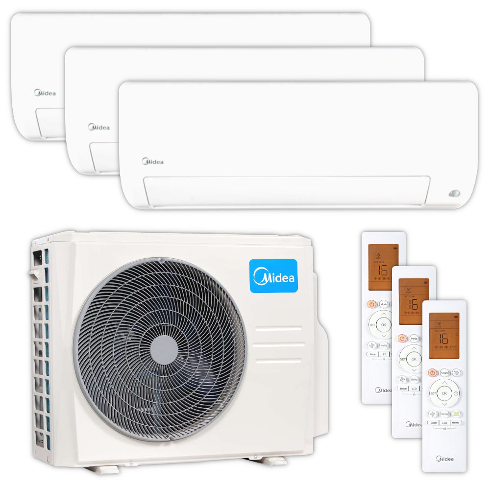 MIDEA | Klima-Set ALL EASY PRO | 3 × 3,5 kW