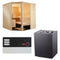 Sentiotec Sauna Komplettset Alaska Corner | Home FIN | 5 Pers.