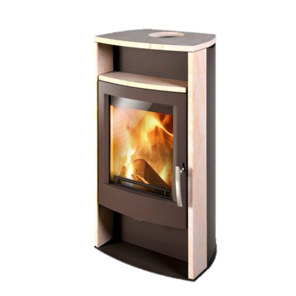Thorma | Kaminofen | ALVESTA | braun/sandstein | 8 kW