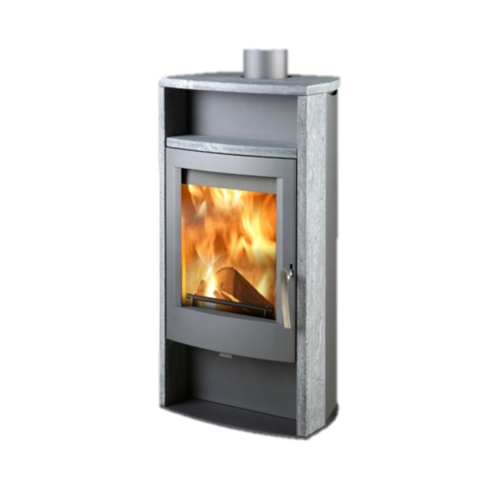 Thorma | Kaminofen | ALVESTA | grau/speckstein| 8 kW