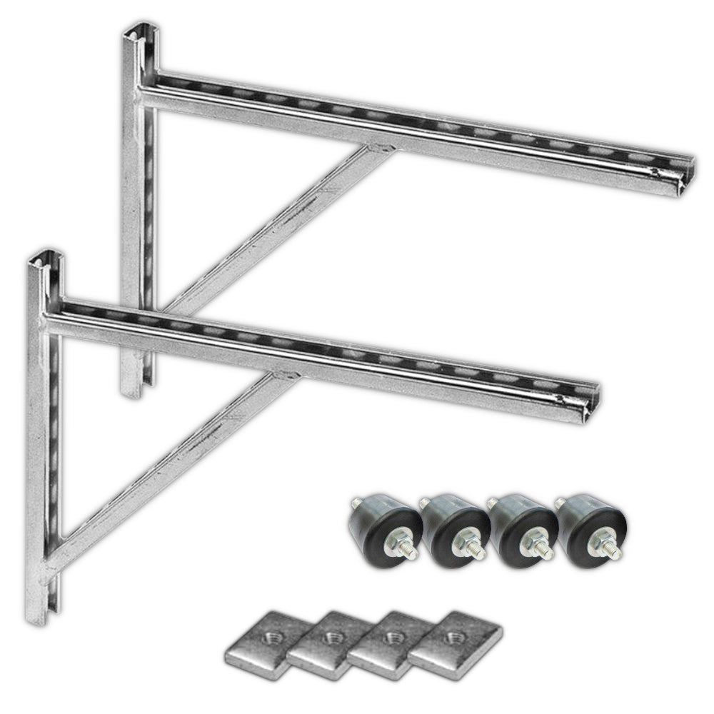 LINUM | Wandkonsolen-Kit für Klimaanlagen | 100 cm Armlänge 