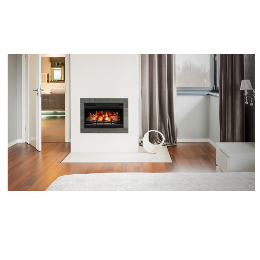 Aflamo LED 90 3D Elektrokamin/Kamoneinsatz Ambiente