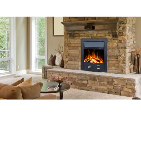 Aflamo Dexter Elektrokamin/Kamineinsatz | schwarz Ambiente