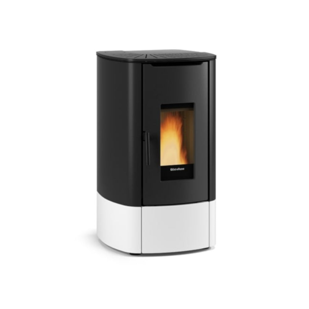Extraflame Pelletofen ANGY TOP, weiss | klimaworld.com