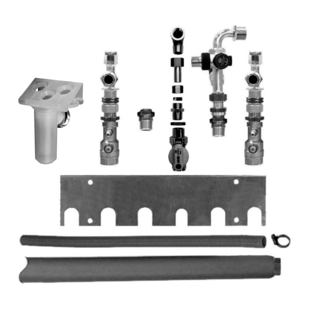 WOLF | Anschluss-Set | Gasbrennwert-Zentrale CGS-2 | Aufputzmontage 