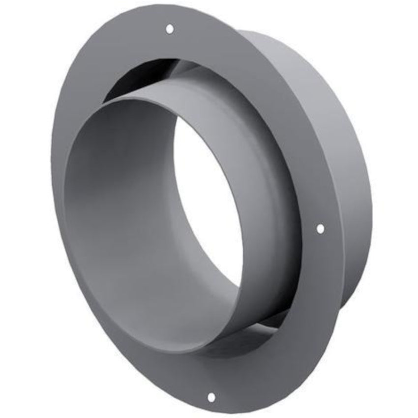 CB-Tec | Schornstein-Verbrennungsluftstutzen | Ø 125 mm | Grau