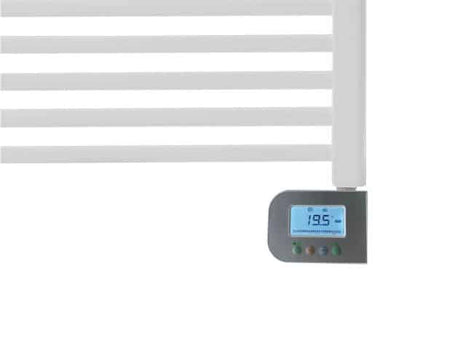 HM elektrischer Badheizkoerper Thetis E | Ansicht Steuerung | 1500x600 mm | 700 Watt | www.klimaworld.com