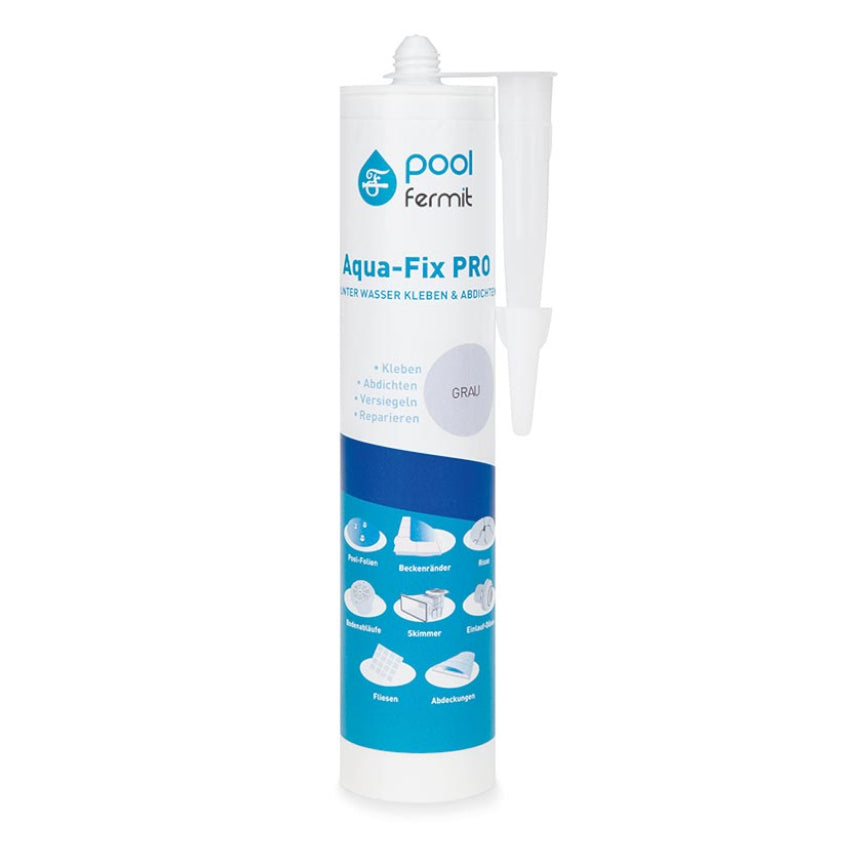 Fermit Aqua-Fix Pro | 290 ml Kartusche | grau