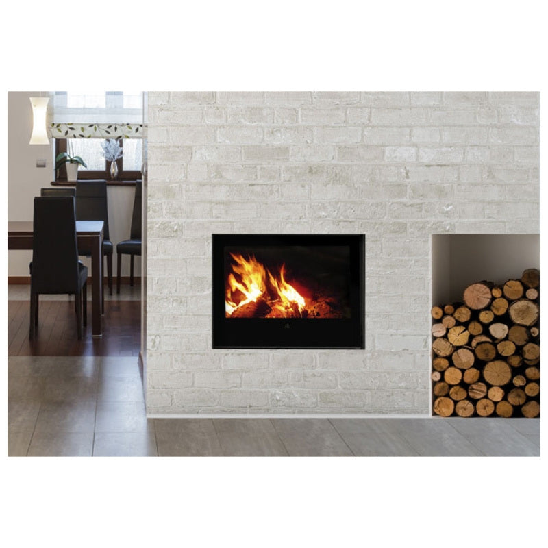 Edilkamin wasserführender Holzkamineinsatz Aquamaxi 28 | 25,9 kW