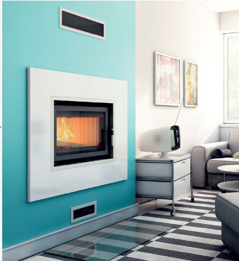 Kamineinsatz wasserführend Aquario M12 Kw Kratki