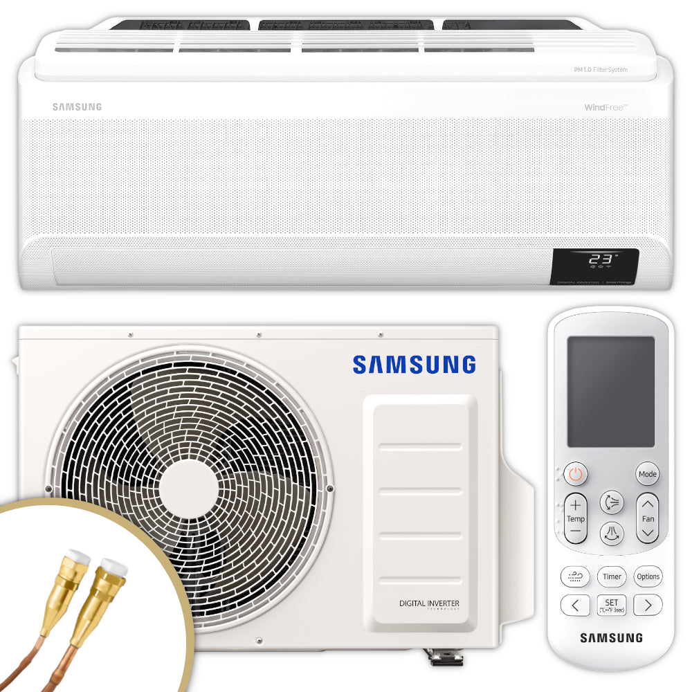 SAMSUNG Klimaanlage Wind-Free™ Pure | AR12AXKAAWKN/EU NASA | 3,5 kW | Klimaworld.com