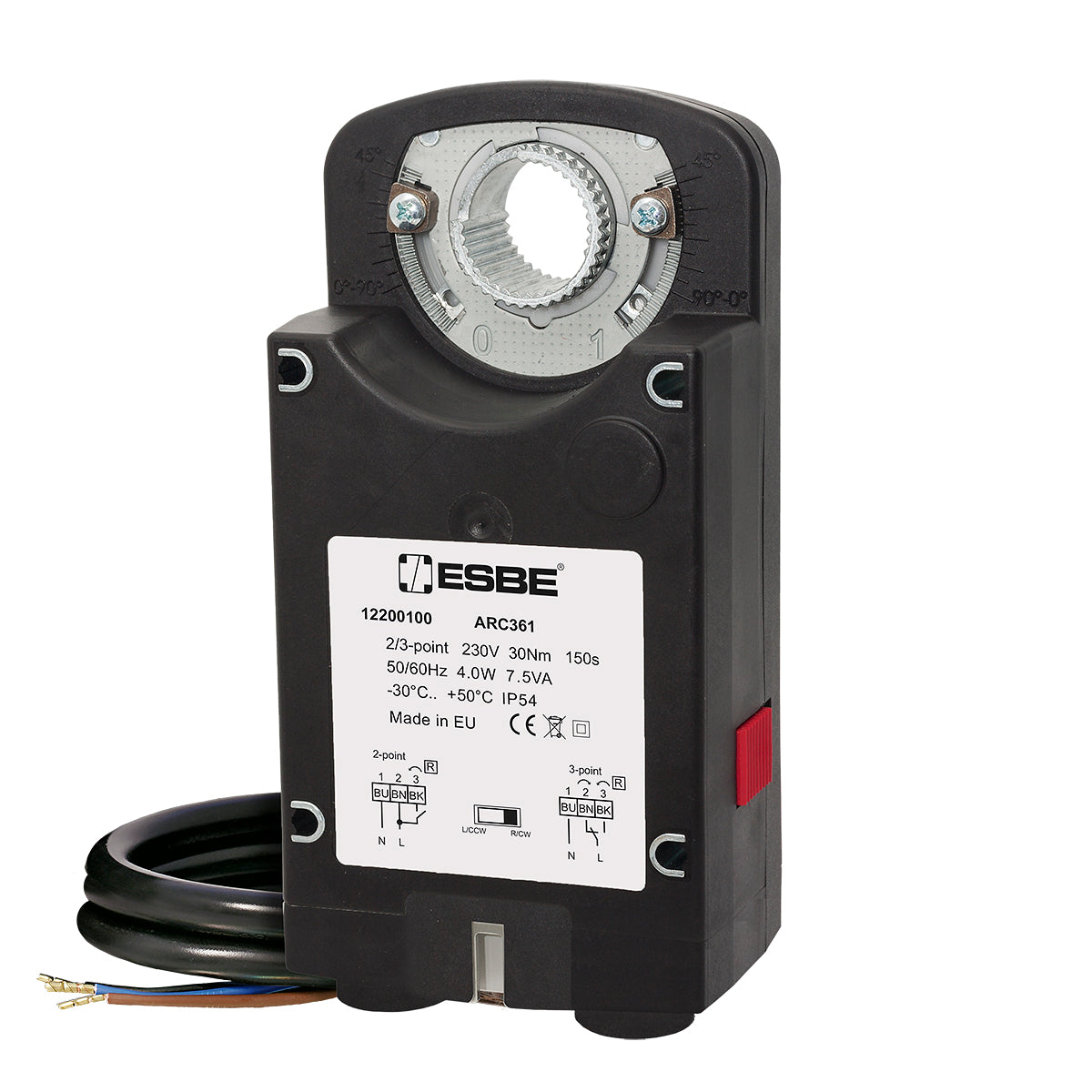 ESBE ARC300 Stellmotor Reihe auf Klimaworld.com