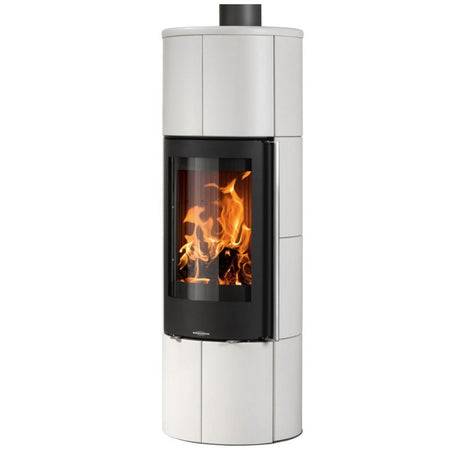 ORANIER | Arkona W+ | Kaminofen | Schwarz | Dauerbrandofen | 7.0 kW | Speckstein