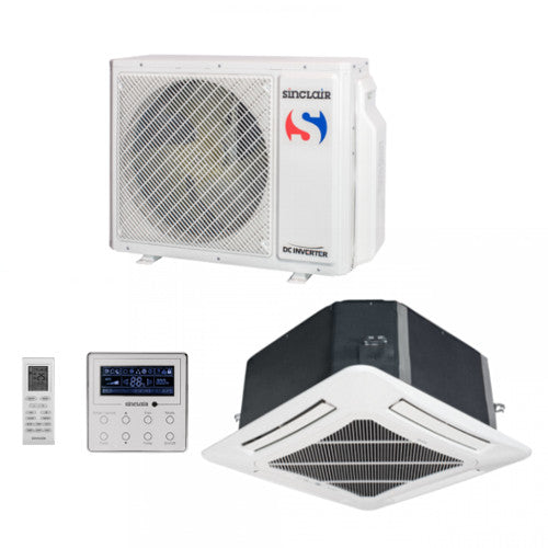 Split-Klimaanlage Kassetengeräte Sinclair UNI DC-Inverter 10 kW 3Phasig