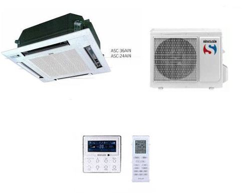 Sinclair Kassetten Klimagerät DC-Inverter Klimaanlage UNI Baureihe 7kW