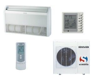 Sinclair Truhen Klimagerät DC-Inverter Klimaanlage UNI Baureihe 11kW