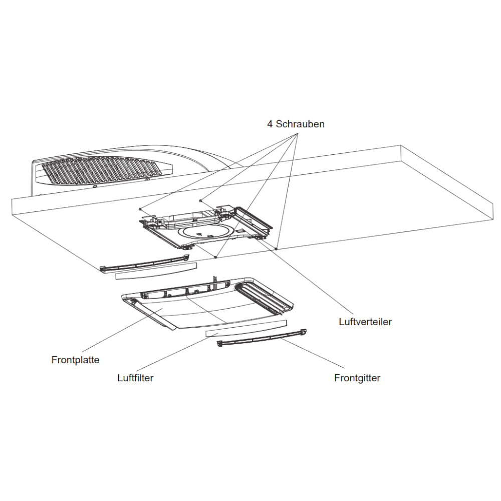 SINCLAIR Dachklimaanlage ASV-25BIS Caravan & Wohnmobil | klimaworld.com