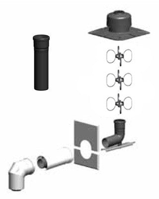 Buderus Gas Brennwert Therme GB172 Set