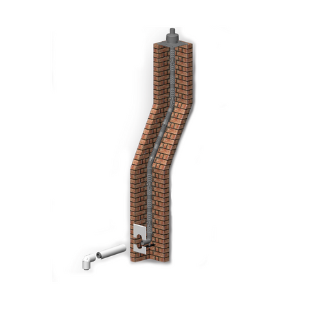 ATEC | Abgasrohr flexibel + Montageset | PolyTop | Ø und Länge wählbar
