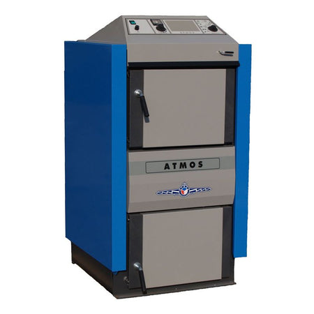 Holzvergaserkessel ATMOS DC 18 S Saugzug Scheitholzvergaser