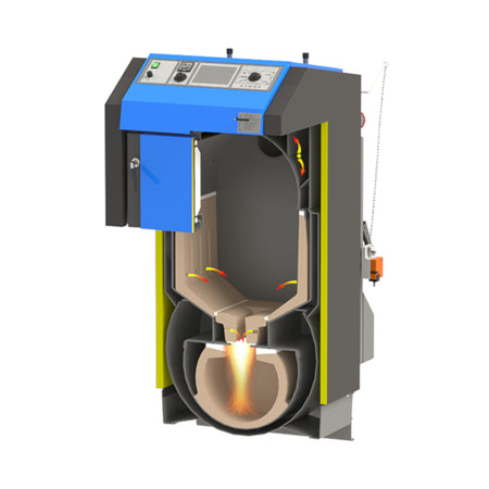 Atmos DC25GSE mit aut. Zündung Kessel Querschnitt | Klimaworld.com