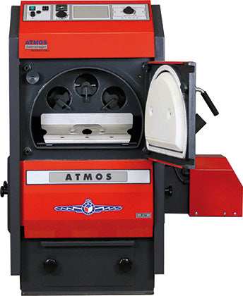 Atmos P80 Pelletkessel - geöffnet