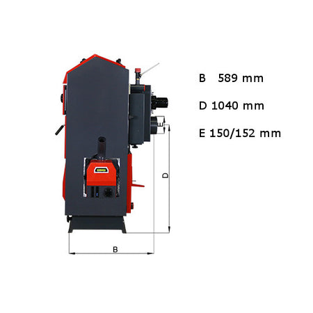Atmos Pelletkessel P20 mit Holznotbetrieb | klimaworld.com