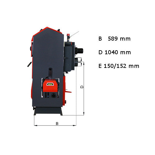 Atmos Pelletkessel P30 mit Holznotbetrieb | klimaworld.com
